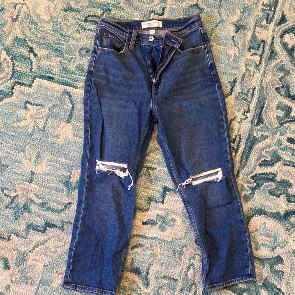 Abercrombie Curve Love Ankle Straight